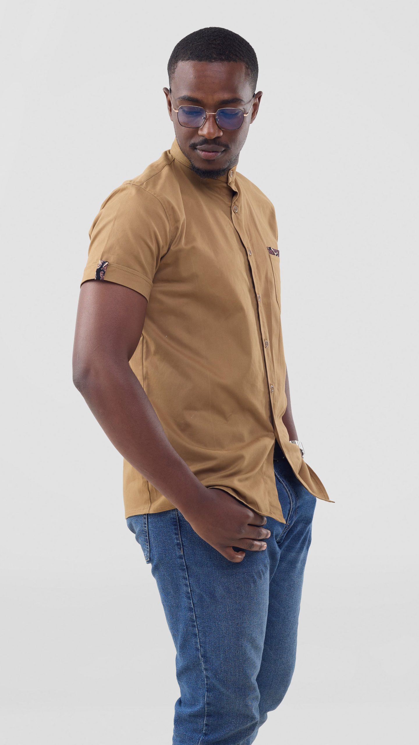 Tribal Shirt - Brown